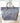 Nash Grey - Blue and Beige Striped TOTE BAG