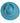 AMERICAN HAT MAKERS Bailey - Straw Sun Hat Color Turquoise