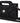 RAFTER T RANCH CO. BL655BK – Chic Clutch/CrossBody Bag, Floral Carving, Black Whipstitch, Bull Concho with Carved Shoulder Strap