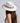AMERICAN HAT MAKERS FAZENDA WOMENS WIDE BRIM FELT FEDORA HAT RED TRIM