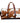 ADBGS174TAW-DUFFEL HAIR-ON LEATHER LADIES HANDBAG