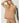 MYSTREE washed honey color block terry top