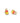 KENDRA SCOTT Candy Corn Gold Stud Earrings in Candy Corn Magnesite