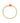 KENDRA SCOTT Pumpkin Gold Stretch Bracelet in Orange Mother-of-Pearl
