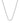 KENDRA SCOTT Emery Silver Tennis Necklace in White Crystal