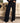 ROCK&ROLL DENIM BLACK KNIT PANTS RANGE BY RR