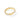 KENDRA SCOTT Emery Gold Band Ring in White Crystal
