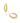 KENDRA SCOTT  Haisley Hoop Earrings in Gold