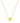 KENDRA SCOTT Tennis Gold Short Pendant Necklace in Chartreuse Magnesite