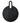 SANTA BARBARA DESIGN STUDIO Textured Wood Board - Round - Black