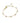 Kendra Scott - JANE DELICATE CHAIN BRACELET WHITE ENAMEL - Gold