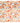 Sensibling Corp. - Abstract Tropical Bloom Printed Square Silky Satin Scarf - Orange