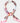 Sensibling Corp. - Earthy Floral Garden Printed Square Silky Satin Scarf - Pink