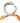 Sensibling Corp. - Floral Patchwork Pattern Printed Square Silky Satin Bandana Scarf - Orange