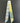 Sensibling Corp. - Geometric Print Silky Twilly Skinny Scarf - Yellow
