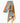 Sensibling Corp. - Abstract Pattern Print Silky Twilly Skinny Scarf - Orange