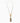 Rant & Rave - Necklace Alloy Plated Linkchain w/ Gold Toggle W/Cross Drop