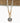 Rant & Rave - Necklace Alloy Plated Silver Link Chain W/Coin Drop 18”