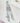 Sensibling Corp. - Abstract Pattern Print Silky Twilly Skinny Scarf - Light Blue