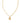 Kendra Scott - CRYSTAL LETTER G SHORT PENDANT NECKLACE - Gold