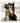 CounterArt and Highland Home Black Beauty Horse Absorbent Tumbled Tile Coaster 4pk