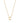 KENDRA SCOTT Letter C Pendant Necklace in Gold Metal