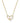 KENDRA SCOTT Heart Letter L Short Pendant Necklace in Gold Ivory Mother of Pearl