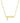 KENDRA SCOTT Mama Crystal Short Pendant Necklace in Gold