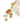 KENDRA SCOTT Game Day Bag Charm in Gold Dark Orange Mix