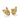 KENDRA SCOTT Maura Jaguar Statement Stud Earrings in Gold Sage Serpentine