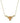 KENDRA SCOTT Longhorn Short Pendant Necklace in Gold Variegated Orange Magnesite