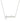 KENDRA SCOTT Grandma Crystal Short Pendant Necklace in Silver