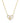 KENDRA SCOTT Heart Letter B Short Pendant Necklace in Gold Ivory Mother of Pearl