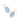 KENDRA SCOTT Hallie Drop Earrings in Gold Sky Blue Mother of Pearl
