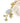 KENDRA SCOTT Game Day Bag Charm in Gold Light Blue Mix