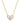 KENDRA SCOTT Heart Letter E Short Pendant Necklace in Gold Ivory Mother of Pearl