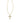 KENDRA SCOTT Cross Crystal Pendant Necklace in Gold White Crystal