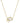 KENDRA SCOTT Celeste Cloud Short Pendant Necklace in Gold Matte Dichroic Glass