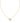 KENDRA SCOTT VOLLEYBALL SHORT PENDANT NECKLACE GOLD WHITE MOTHER OF PEARL