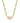 KENDRA SCOTT Elisa Figaro Chain Short Pendant Necklace in Gold Pink Iridescent Mother of Pearl