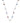KENDRA SCOTT Sierra Star Crystal Strand Necklace in Silver Red White Blue Mix