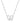 KENDRA SCOTT Haley Bow Short Pendant Necklace in Silver Ivory Mother of Pearl
