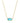 KENDRA SCOTT Elisa Short Pendant Necklace in Gold Turquoise Magnesite