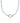 KENDRA SCOTT Emery Beaded Strand Necklace in Gold Light Blue Chalcedony