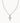 KENDRA SCOTT CROSS PENDANT NECKLACE RHODIUM METAL