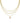 KENDRA SCOTT Mini Elisa Triple Strand Necklace in Gold Azalea Illusion