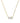 KENDRA SCOTT JAMIE SHORT PENDANT NECKLACE GOLD WHITE CZ