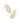 KENDRA SCOTT Elle Lattice Frame Drop Earrings in Gold Ivory Mother of Pearl
