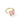 KENDRA SCOTT Haley Bow Band Ring in Gold Blush Ivory Mother of Pearl