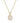KENDRA SCOTT DAPHNE CRYSTAL FRAME SHORT PENDANT NECKLACE GOLD IRIDESCENT DRUSY